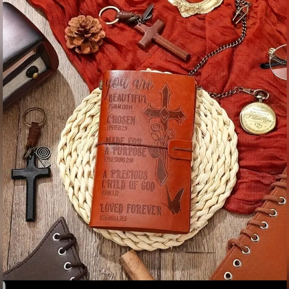 . You Are Beautiful Journal - Cross Front